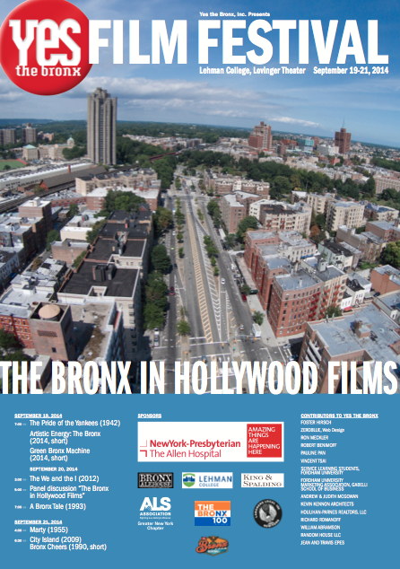 Yes the Bronx Film Festival Poster (courtesy of George Stephanopoulos, Yes the Bronx)