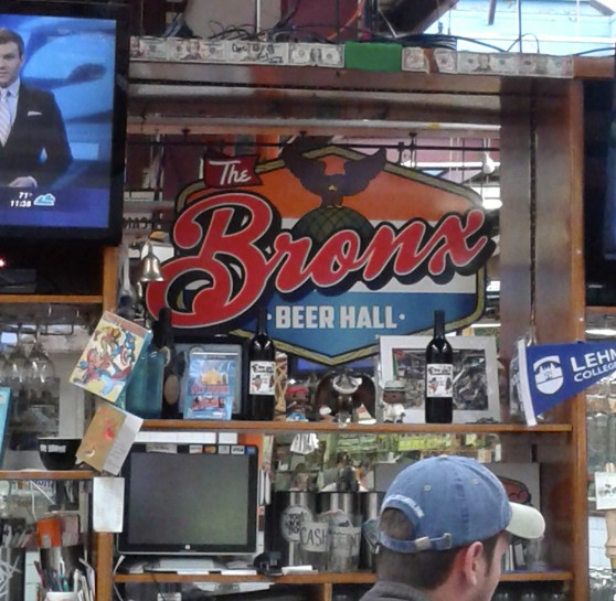 The Bronx Beer Hall, inside Arthur Avenue's retail market (ALICE GUILHAMON/The Bronx Ink)