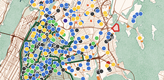 Mapping amenities in Bronx public parks | Leafy Yan