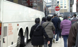 As bus accident probe continues, riders are undeterred