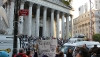 Jobless Bronx resident joins the march on Wall Street